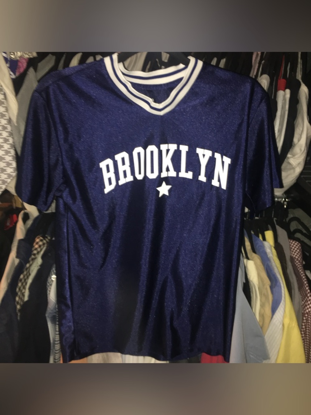 90s Vintage Brooklyn Silk Tee